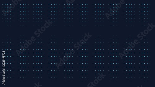Fotografie Abstract geometric grid pattern with light blue dots abstract background geometr