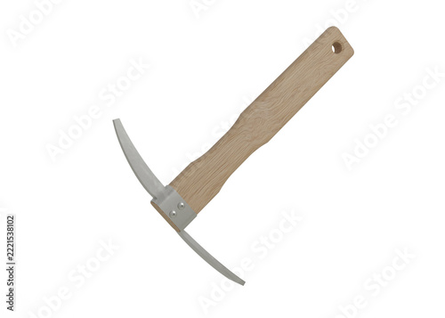 Mattock Tool Mockup