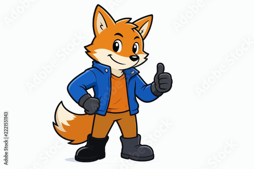 fox cartoon character