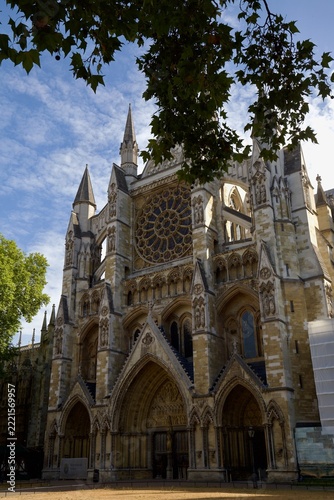 Abbazia di Westminster facciata Londra