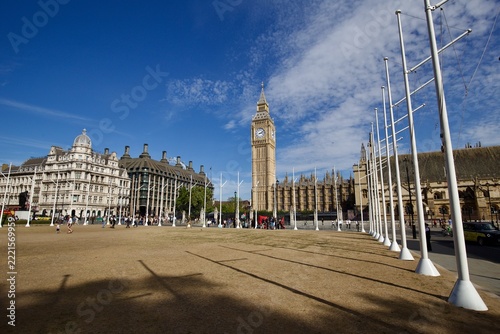 Palazzo Westminster e torre Big Ben Londra