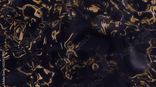 Abstract gold patterns on dark background creating luxurious elegant design elements