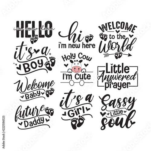 Baby SVG Bundle