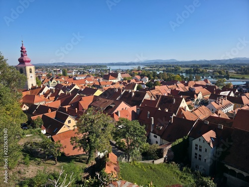 Ptuj Slowenien Altstadt Panorama