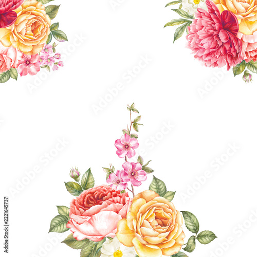 Bouquet of summer flowers.