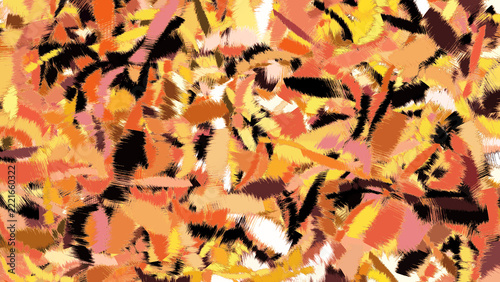 Abstract paintbrush stroke Colorful Textured Background  