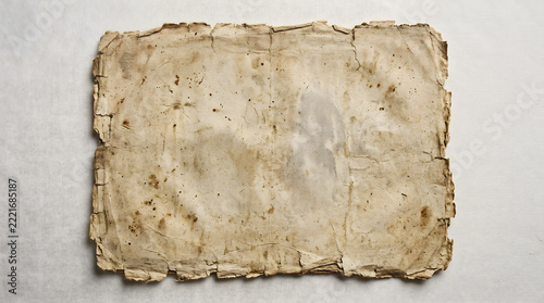Aged Brown Parchment Paper Background