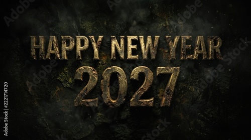 A stunning visual celebration wishing you joy and prosperity in the year 2027