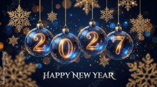 Celebrating the dawn of 2027 a sparkling new year filled with hope joy and wonderful possibilities