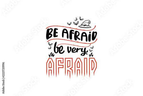 Hand lettered phrase with bats and dripping letters presents a spooky halloween typographic design typography lettering