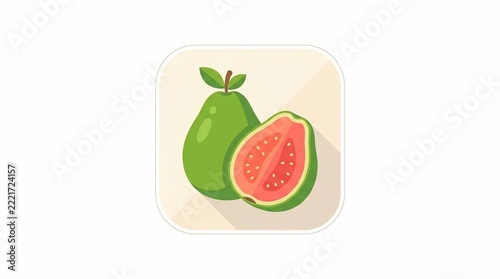 Guava fruit icon