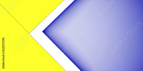 Digitally generated image of ukraine blue and yellow striped by copy space over white background. digital composite, patriotism and creative concept.