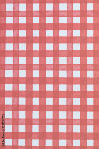 scrapbooking paper background with checkered pattern in red
