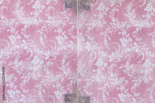 scrapbooking paper background with floral flourishes