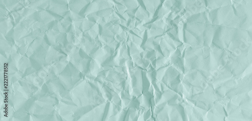 Blue wrinkled craft paper sheet template for retro scrapbooking