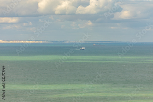 Les falaises de Douvres au Royaume-Uni