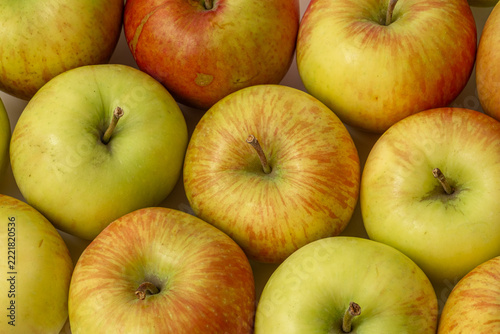 background of apples