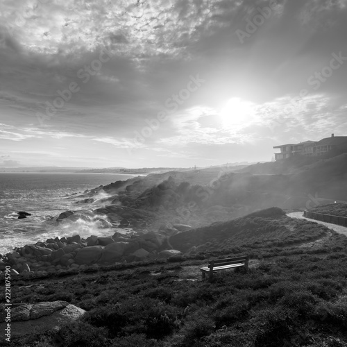 Port Elliot South Australia Black And White