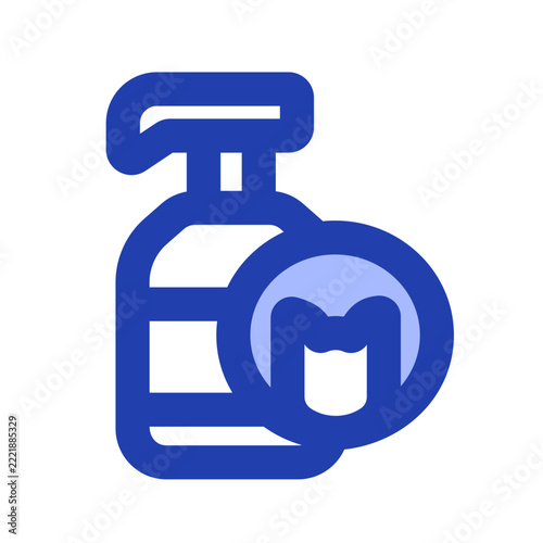 Soap A playful and modern blue icon crafted for pet lovers, animal themed websites, mobile apps, UI/UX projects, social media, presentations, and creative digital products.