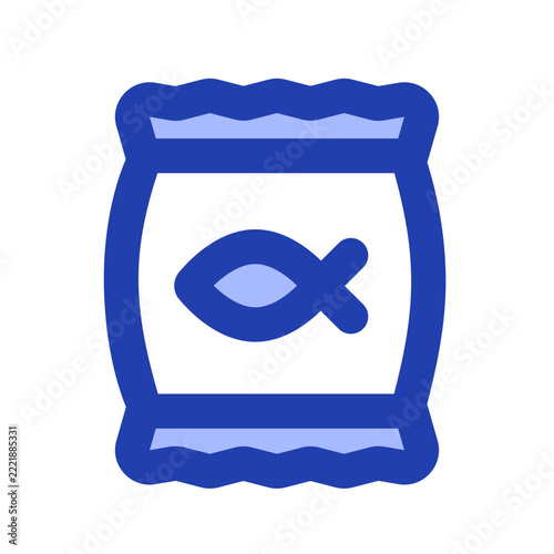 Snack A playful and modern blue icon crafted for pet lovers, animal themed websites, mobile apps, UI/UX projects, social media, presentations, and creative digital products.