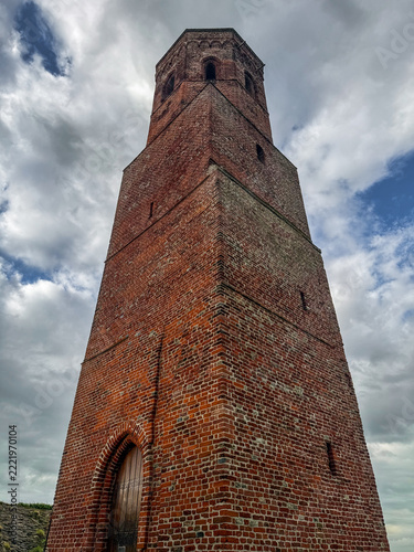 Plompetoren, tower in Burgh-Haamstede, The Netherlands