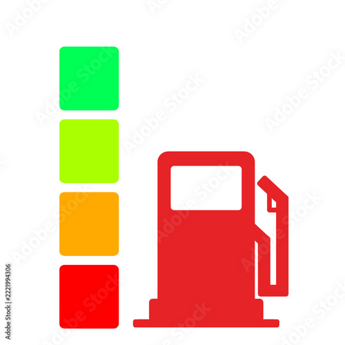 gas station sign