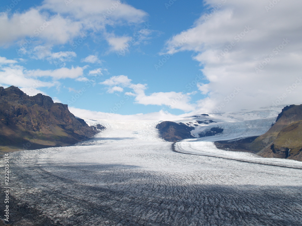 Fotografie Glacier at Skaftafell NP