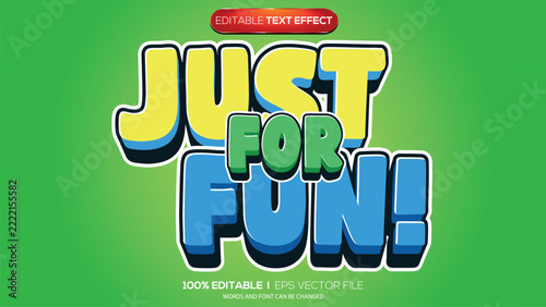 3d text effect just for fun