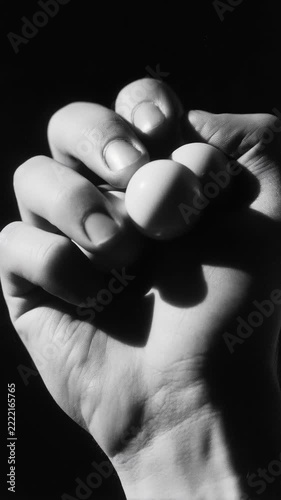 Two Hands Clasped Together