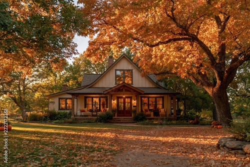 Beautiful Seasonal Autumn Background Image