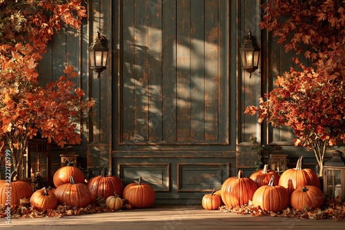 Beautiful Seasonal Autumn Background Image