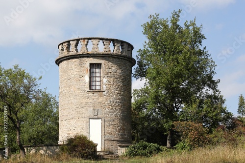 Tower of the Mont Narcel in Saint Didier au Mont d'Or, France