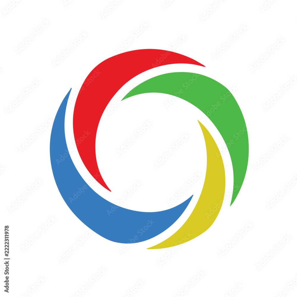 Fototapeta premium abstract vector logo design