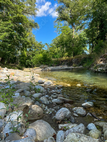 View of the Calabrian river 