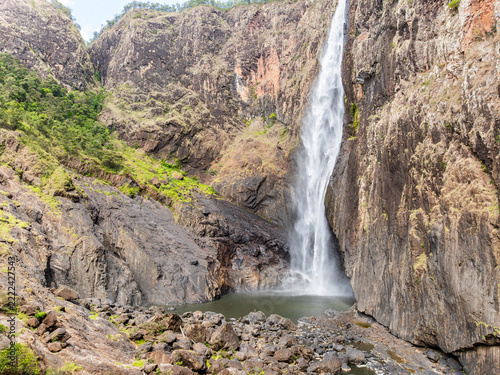 Beautiful Australian Waterfall, Wallaman Falls, Queensland Australia