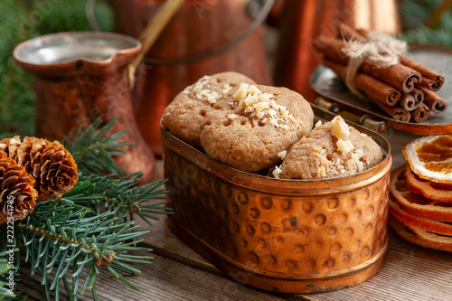 Melomakarona – Traditional Greek Christmas Honey Cookies with Walnuts
