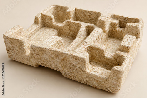 Sustainable Mushroom Mycelium Packaging Material Concept