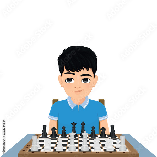 people of various ages ready to play chess