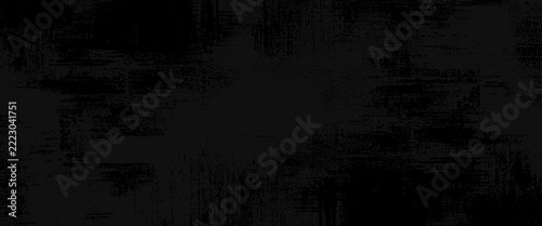 Vector black stone background with copy space for design. Web banner concrete wall textured background