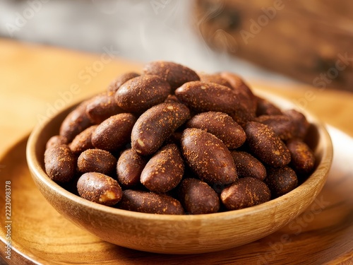peanuts in a bowl