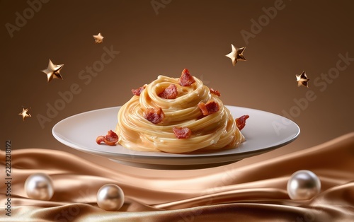Creamy Carbonara Pasta with Bacon
