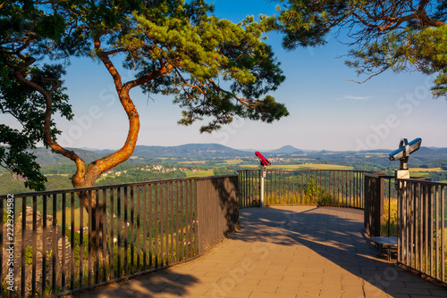 Auf der Bastei, alte Plattform