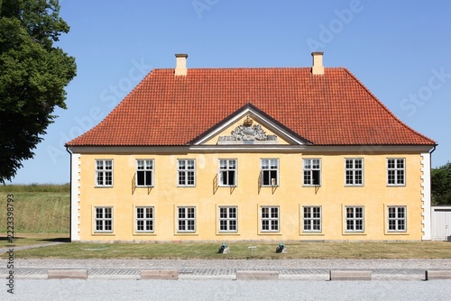 The commander’s house of Kastellet in Copenhagen, Denmark