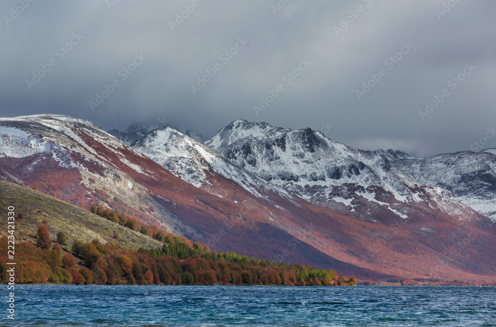 Fototapeta premium Autumn in mountains