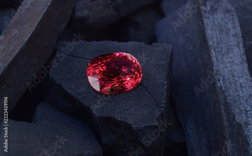 ruby Is red gem Beautiful by nature For making expensive jewelry