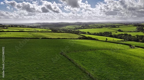 West Country Farmlands autumn time and dappled light
