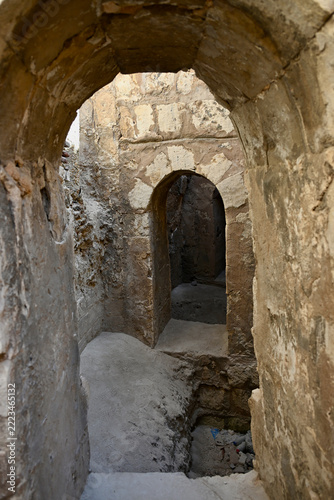 Multiple Arched Door Frames in Alexandria Roman Theatre, Portrait