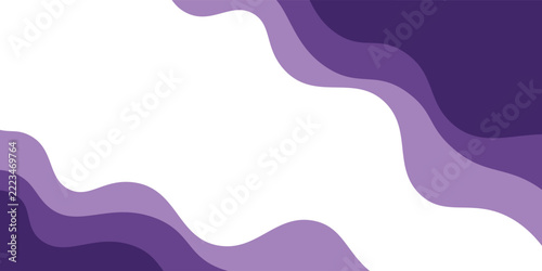 simple purple background . flat purple gradation . wavy background