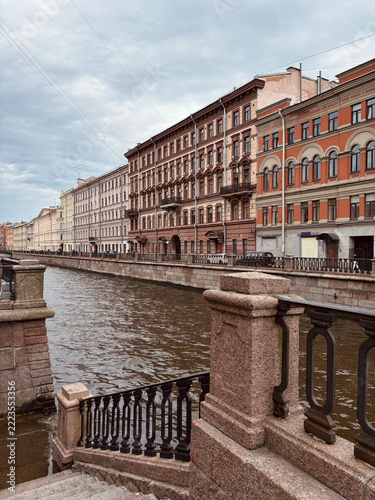 Russia St. Petersburg June 16, 2026: view of the Griboyedov Canal