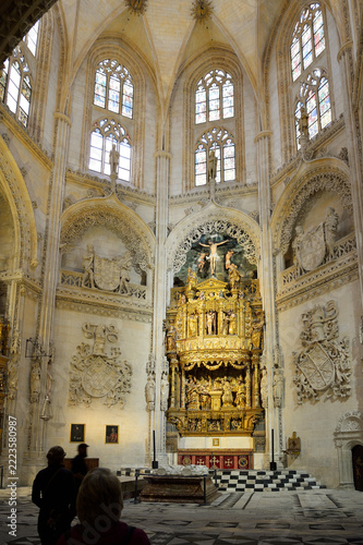 UNESCO Weltkulturerbe Kathedrale Santa Maria in Burgos, hier die Kapelle des Condestable